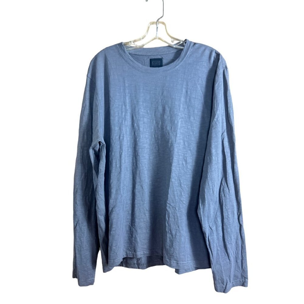 14th & Union Men's Long Sleeve Dark Grey Shirt